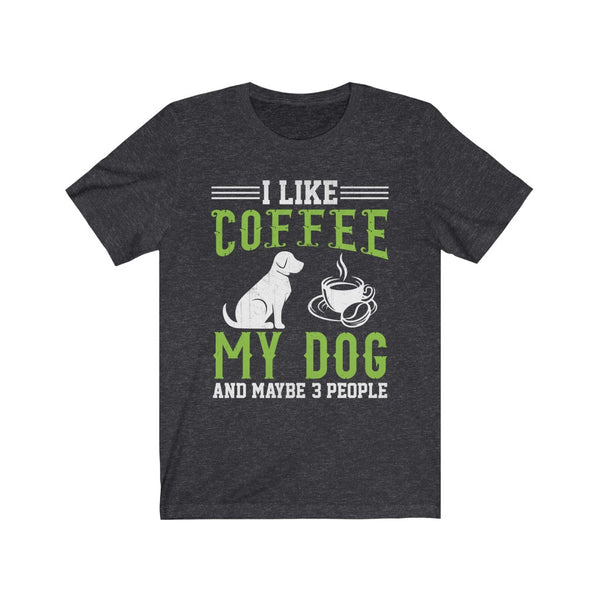 dog and coffee